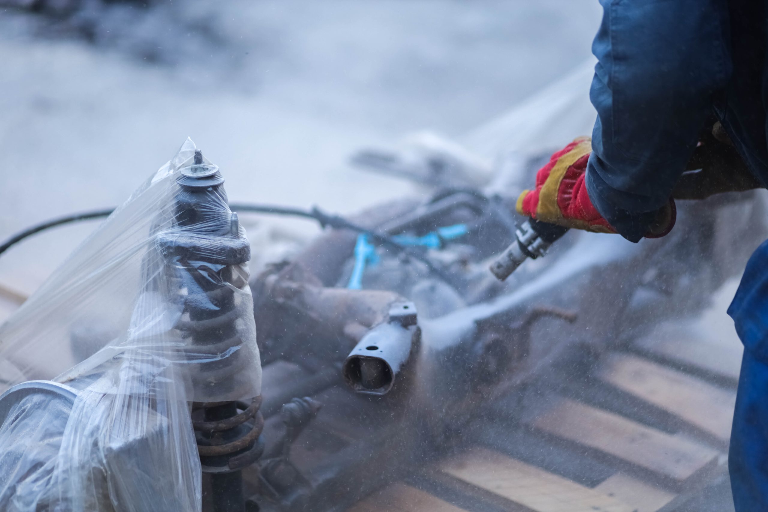 sandblasting of car elements, restoration of power elements. Rust removal sandblasting of car elements, restoration of power elements. Rust removal