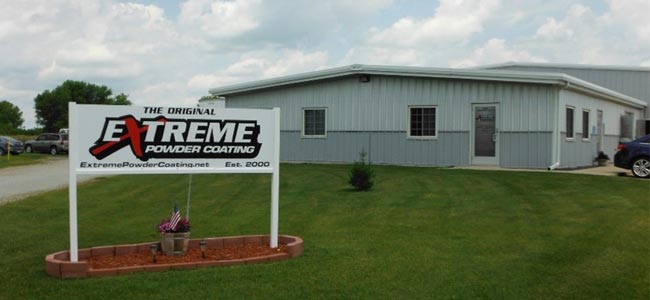 Extreme Powder Coating facility in Blooming Prairie