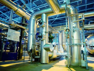 Equipment,,Cables,And,Piping,As,Found,Inside,Of,A,Modern