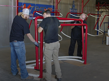 Staff-3 men-Chassis-Extreme Powder Coating